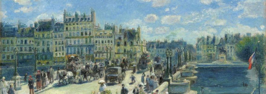 Renoir painting of Pont-Neuf