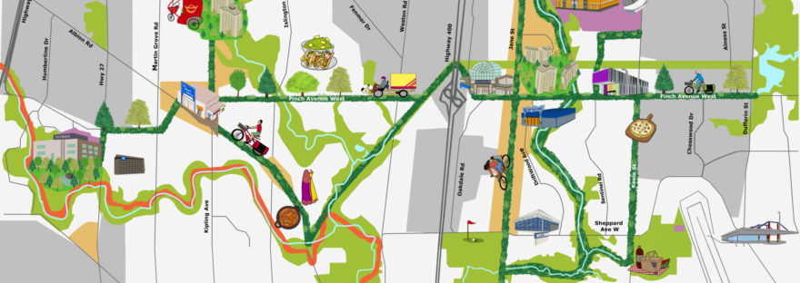 Mobility Greenway map